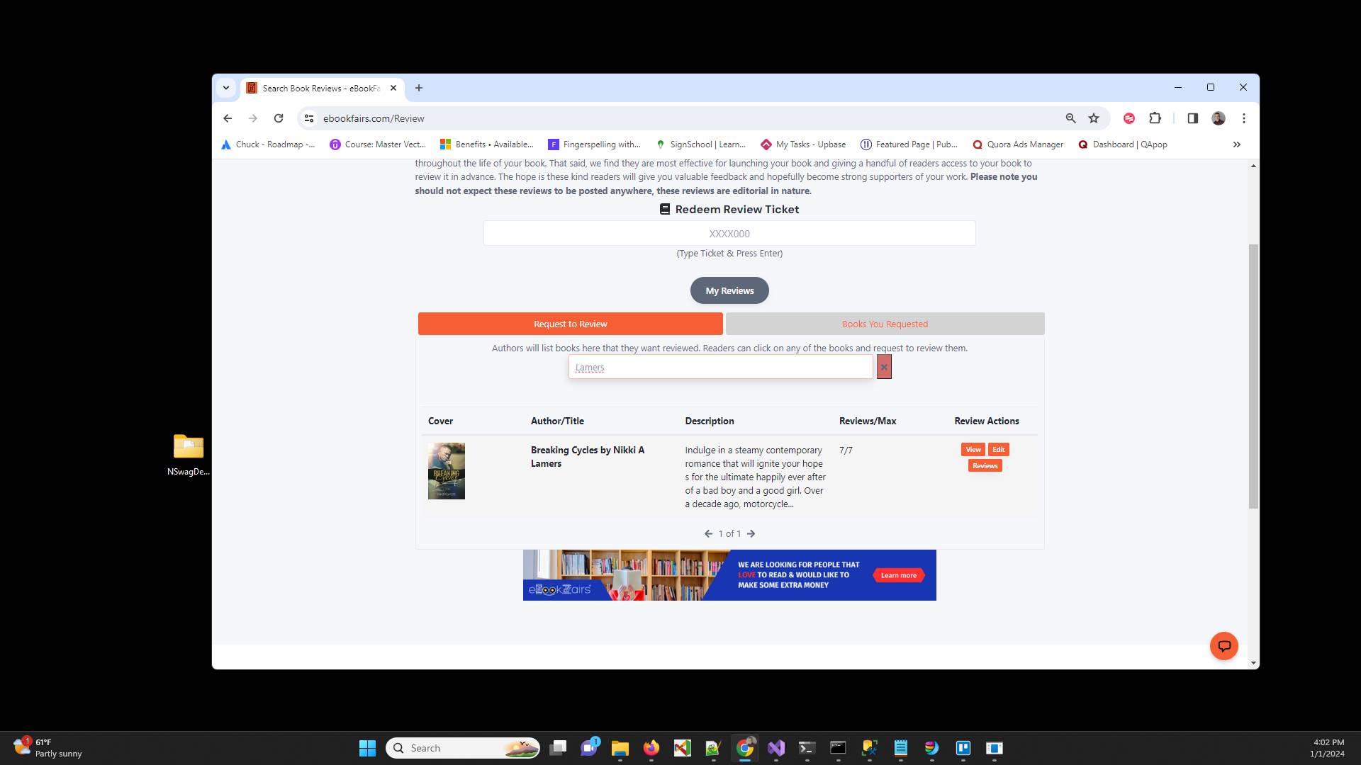 Once you move off of the search box and click anywhere the search will execute.