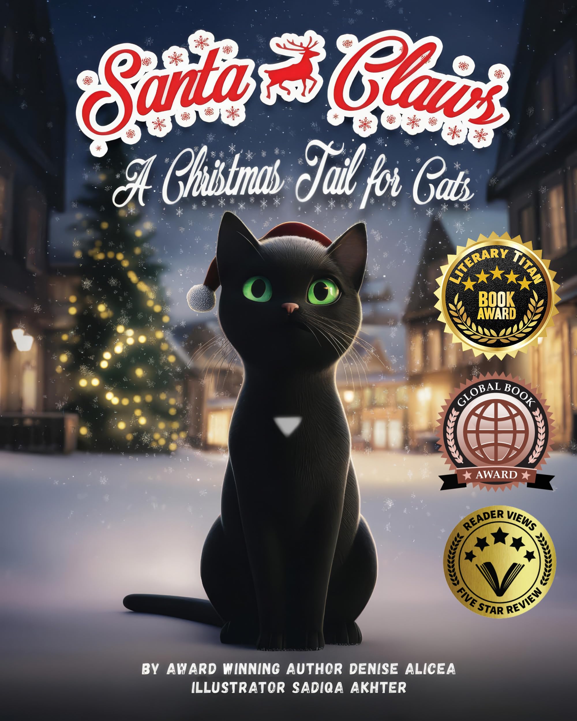 Santa Claws: A Christmas Tail for Cats (Adventure Cats Book 1)